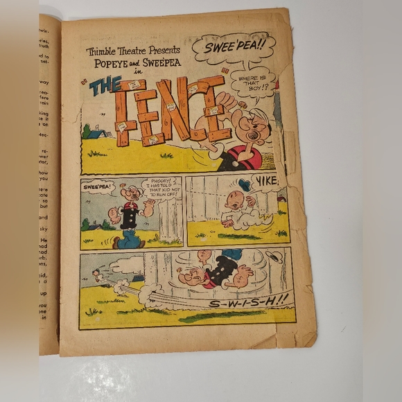 Vintage Popeye comic book July-September 1962 - Picture 4 of 4